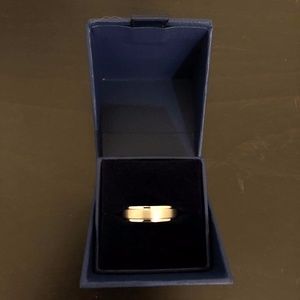 Blue Nile Men Tungsten Wedding Band (Brand New)